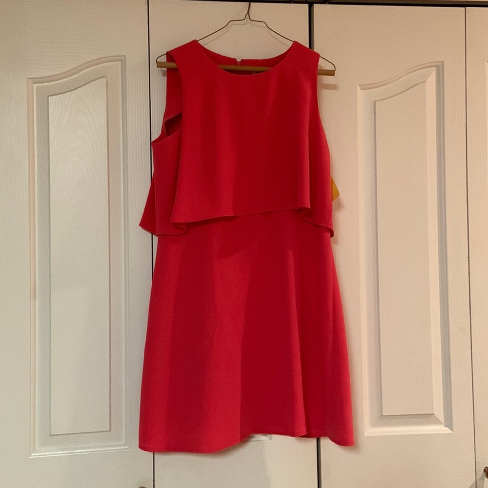 Pink sleeveless dress